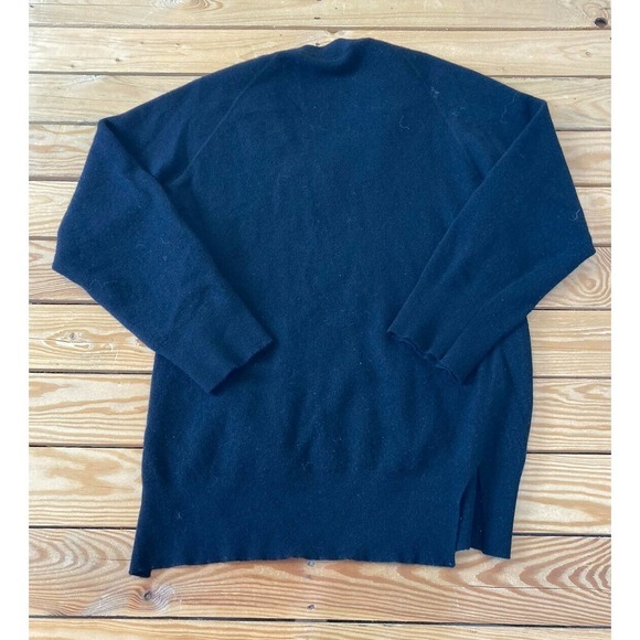 NEW Alexander Wang V Neck Sweater Size Medium Women’s Black Pullover - Picture 2 of 6
